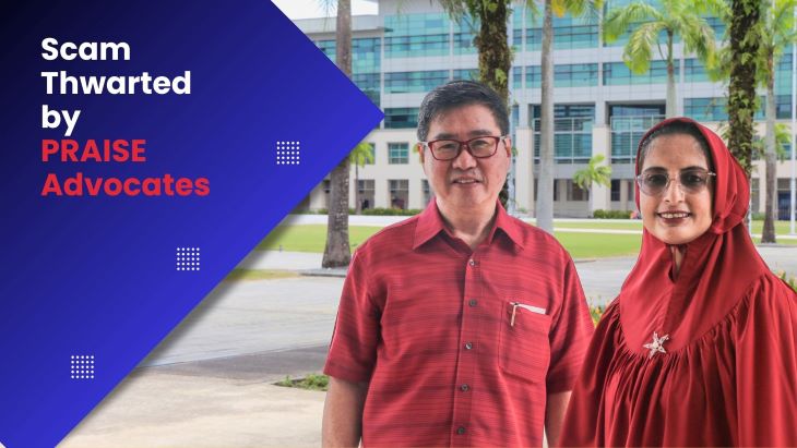 Scam Thwarted by PRAISE Advocates